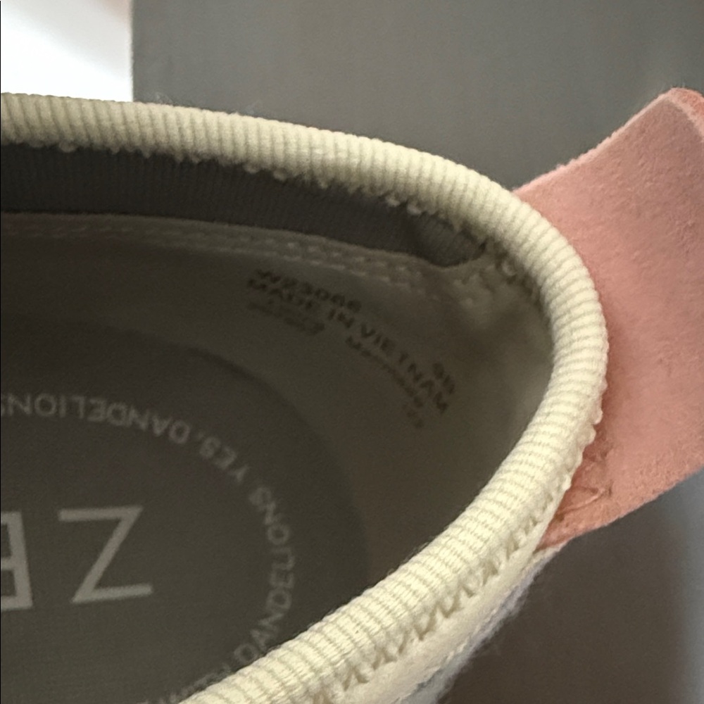 Cole Haan Women's Cream and Pink Sneakers - Picture 7 of 7